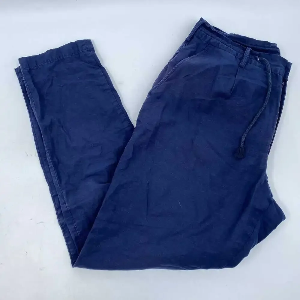 Junhashimoto Blue Drawstring Chino Pants | Men’s Size S